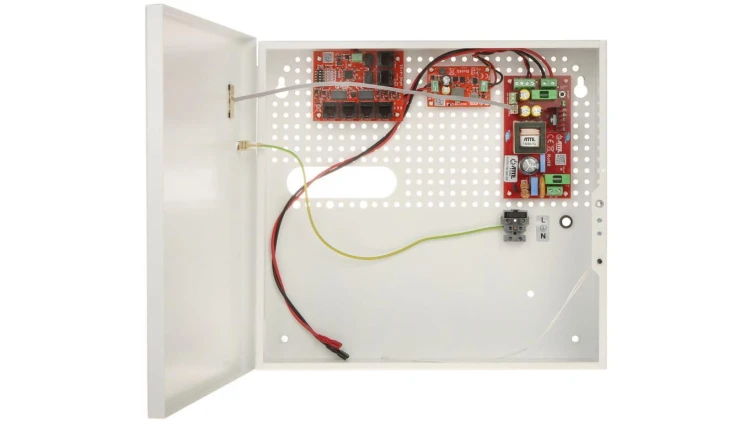 SWITCH POE Z ZASILACZEM BUFOROWYM IPUPS-5-11-F 5-PORTOWY ATTE