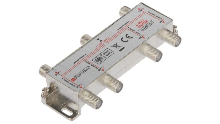 ROZGAŁĘŹNIK RI-6/1F-SAT-OPTI OPTICUM