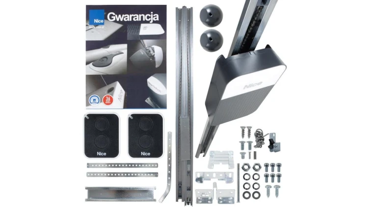 Zestaw NICE SPIDO 600 do bram garażowych (pasek SR16B - 2x 1.6m)