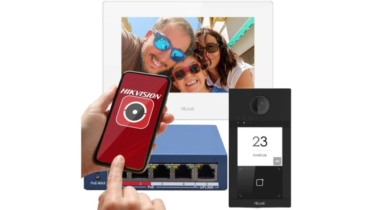 Zestaw wideodomofonowy IP Hilook by Hikvision IP-VIS-Pro-W