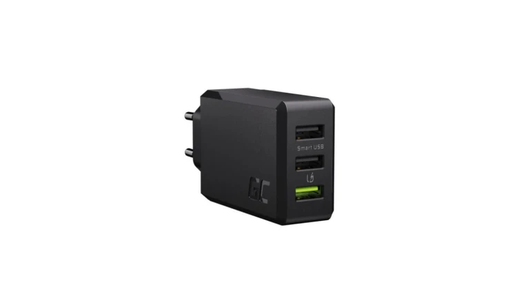 ŁADOWARKA SIECIOWA Green Cell CHARGESOURCE 3 3xUSB 30W ULTRA CHARGE CHARGC03