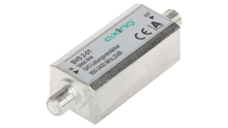 WZMACNIACZ SAT SVS-2-01 20dB AXING