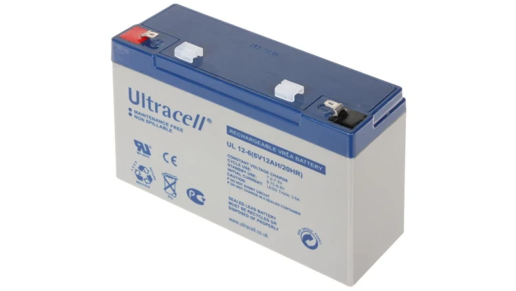 AKUMULATOR 6V/12AH-UL ULTRACELL