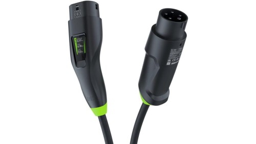 ŁADOWARKA DO SAMOCHODÓW ELEKTRYCZNYCH 2w1 Green Cell Habu EVGC01 11kW TYPE 2 7M WALLBOX MOBILNA
