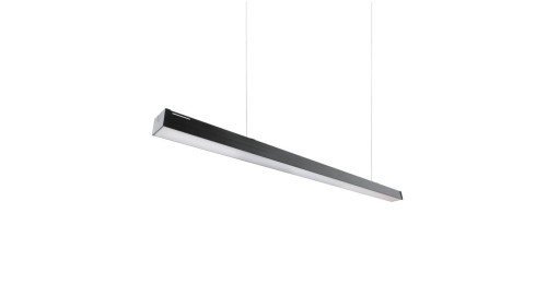 oprawa liniowa LED SNAKE 10W/20W/30W/40W IP40 3000K/4000K/6000K 100-265V 50-60Hz czarna klosz mleczny