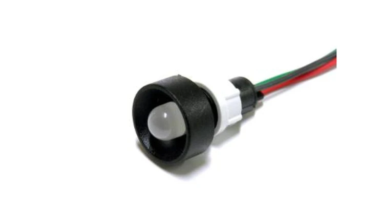 Lampka LED zielono-czerwona 12-24V AC/DC (klosz 10mm)