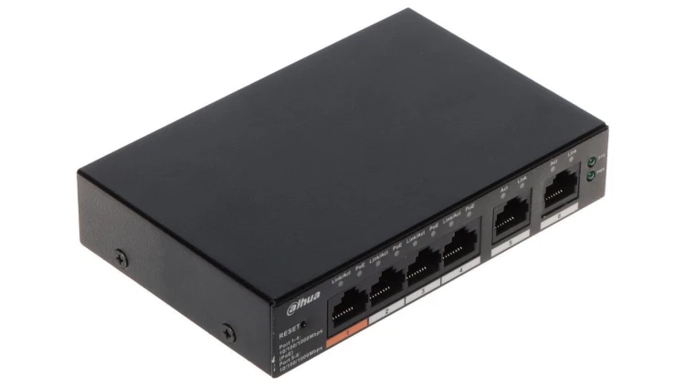 SWITCH POE CS4006-4GT-60 4-PORTOWY DAHUA
