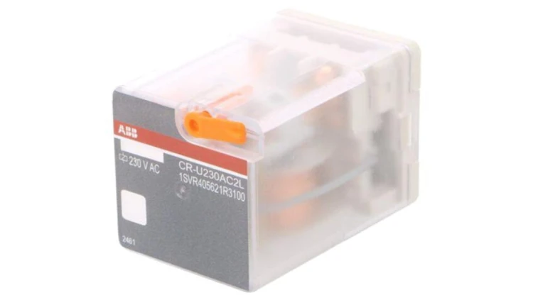 CR-U230AC2L Przekaźnik elektromagnetyczny, DPDT, Napięcie Cewki: 230VAC, max.250VDC