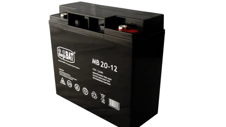 Akumulator AGM bezobsługowy 12V 20Ah (181x76x167mm) MB 20-12