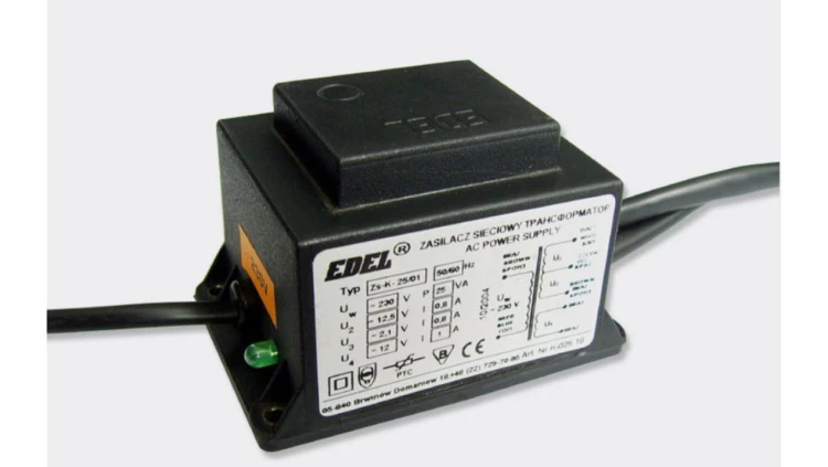 Laskomex TR/B 2303 Zasilacz z bezpiecznikiem termicznym (25VA, 12/14 V) ZS-K-25/03