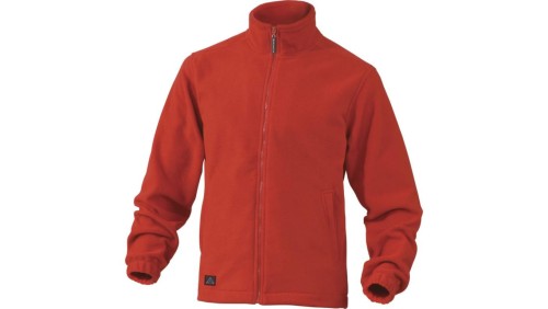 Bluza z polaru poliestru, 280G czerwona rozmiar XL VERNOROXG