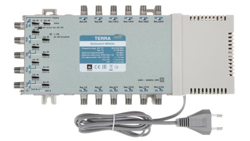 MULTISWITCH MR-924L 9 WEJŚĆ / 24 WYJŚCIA TERRA