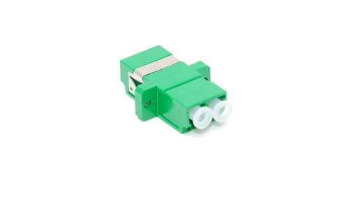 Adapter światłowodowy LC/APC duplex SM
