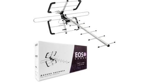 Antena DVB-T/T2 Spacetronik EOS L Combo Black (pasywna)