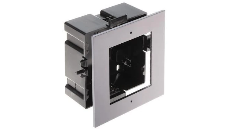 Ramka z puszką do montażu podtynk. 1-modułowa HIKVISION DS-KD-ACF1(Plastic)