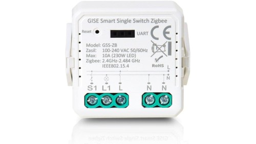 GISE Smart Pojedynczy moduł przekaźnikowy Zigbee Tuya GSS-ZB
