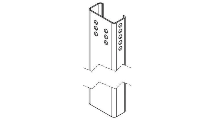 PODPORA PRZEDNIA GRUNT STANDARD L2500, CORAB XPF_WS007N.4.0000