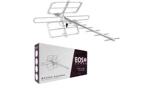 Antena DVB-T/T2 Spacetronik EOS L Combo White (pasywna)