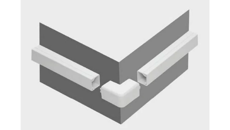 Osprzęt do listew elektroinstalacyjnych, narożnik zewnętrzny BIAŁY NZ 25x18 (1szt.)