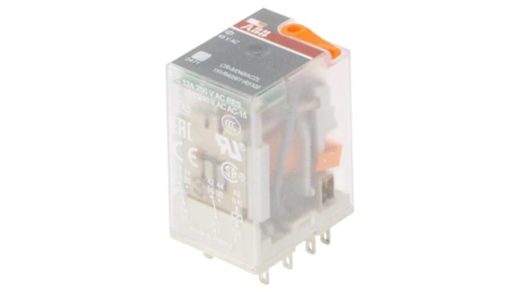 CR-M048AC2L Przekaźnik elektromagnetyczny, DPDT, Napięcie Cewki: 48VAC, max.250VDC