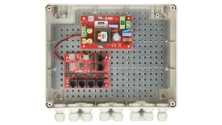 SWITCH POE IP-5-11-L2 5-PORTOWY ATTE