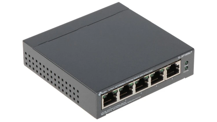 SWITCH POE TL-SF1005LP 5-PORTOWY TP-LINK