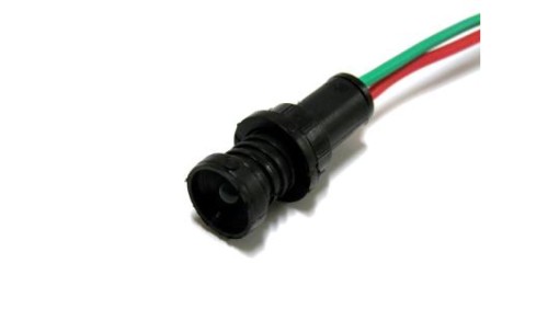 Lampka LED zielona 12-24V AC/DC (klosz 5mm)