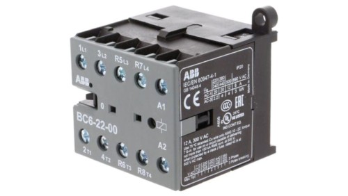 BC6-22-00-01 Stycznik 4-biegunowy, NC x2 + NO x2, 24VDC, 6A, BC6, -20÷55C