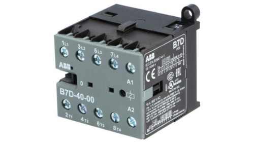 B7D-40-00-01 Stycznik 4-biegunowy, NO x4, 24VDC, 7A, na panel,na szynę DIN