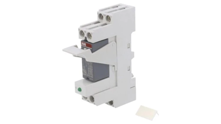 CR-P120AC2SS92CV Przekaźnik interfejsowy, DPDT, Napięcie Cewki: 120VAC, na szynę DIN, CR-P