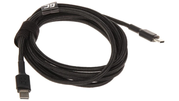 PRZEWÓD USB-C/USB-C/2.0M-GC PowerStream 2inbsp/brm Green Cell