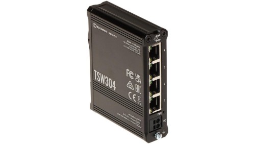 SWITCH PRZEMYSŁOWY TSW304 4-PORTOWY Teltonika