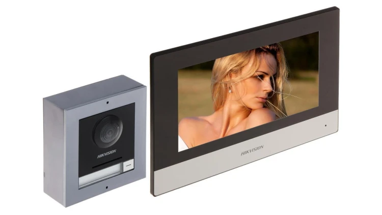 ZESTAW WIDEODOMOFONOWY DS-KIS702Y Hikvision