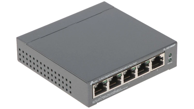SWITCH POE TL-SG1005P 5-PORTOWY TP-LINK