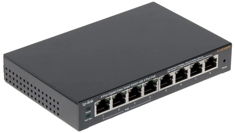 SWITCH POE TL-SG108PE 8-PORTOWY TP-LINK