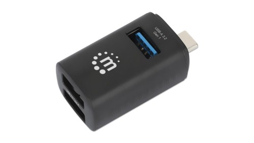Hub USB 3.2 Gen1 Typ-C do 1x USB-A 3.0, 2x USB-A 2.0 pasywny 180993