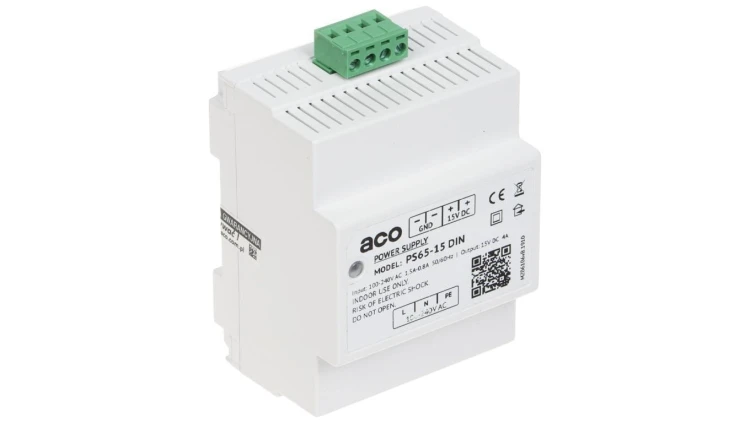 ZASILACZ IMPULSOWY PS65-15-DIN ACO