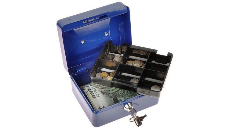 KASETA METALOWA NA PIENIĄDZE BOX-150