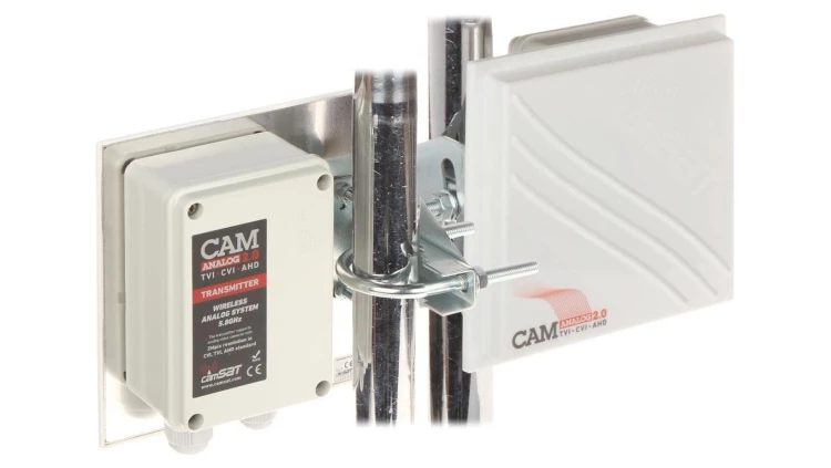ZESTAW DO TRANSMISJI BEZPRZEWODOWEJ 5.8 GHz CAM-ANALOG-2.0 KOMPLET TXRX