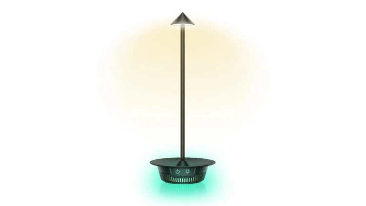 Bezprzewodowa lampka LED z podstawą, RGB dotykowa, ściemniana I-LAMP-TABLE3