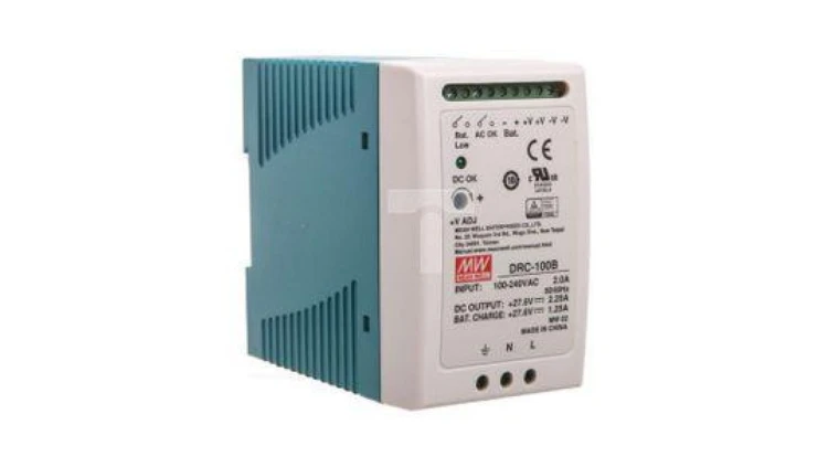 Zasilacz 100W 27.6V 3.5A, 27.6V 1.25A DRC-100B