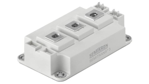 Moduł IGBT Ic 430 A Uce 1700 V SEMITRANS3 Szereg kanał: N SKM400GB176D