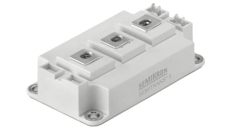 Moduł IGBT Ic 430 A Uce 1700 V SEMITRANS3 Szereg kanał: N SKM400GB176D
