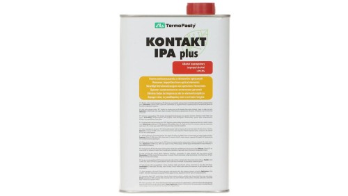 ALKOHOL IZOPROPYLOWY KONTAKT-IPA-PLUS/1000 KANISTER METALOWY 1000ml AG TERMOPASTY