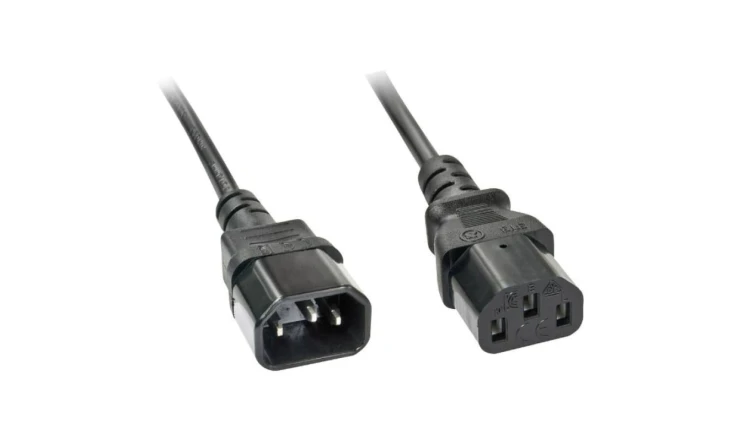 GT Networks Kabel zasilający przedłużacz 1.8m C13-C14 10A