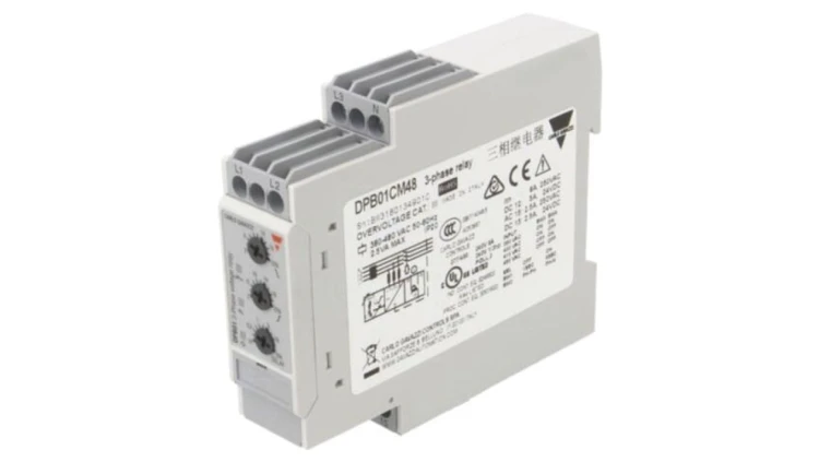 DPB01CM48 Przekaźnik nadzorczy napięcia, na szynę DIN, DPB, SPDT, Szczelność: IP20