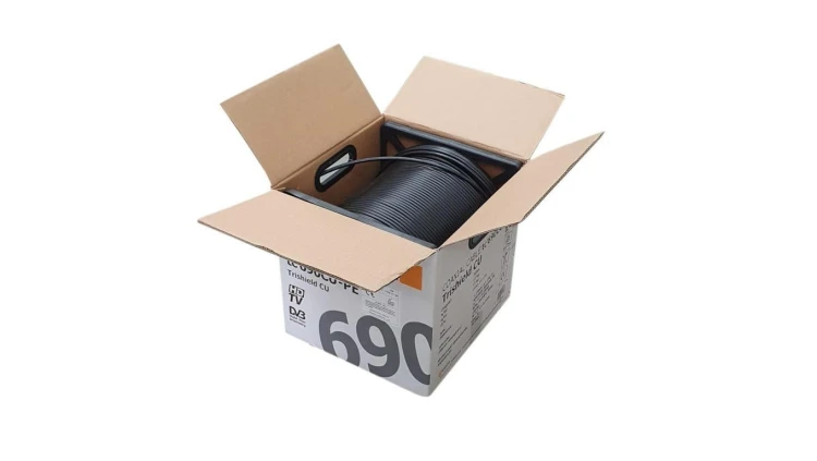 Kabel koncentryczny RG6 tc690CU-PE/305 zewnętrzny 305mb