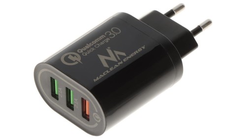 ŁADOWARKA SIECIOWA USB MCE-479B MACLEAN ENERGY
