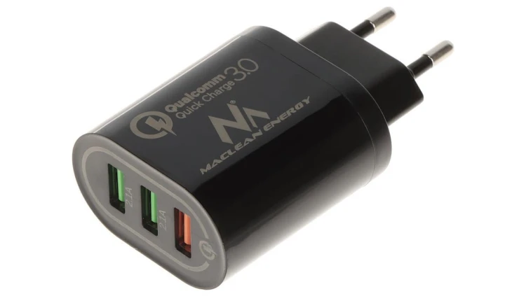 ŁADOWARKA SIECIOWA USB MCE-479B MACLEAN ENERGY