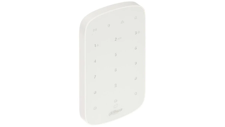 Bezprzewodowa klawiatura LED, pomiar temperatury, Dahua